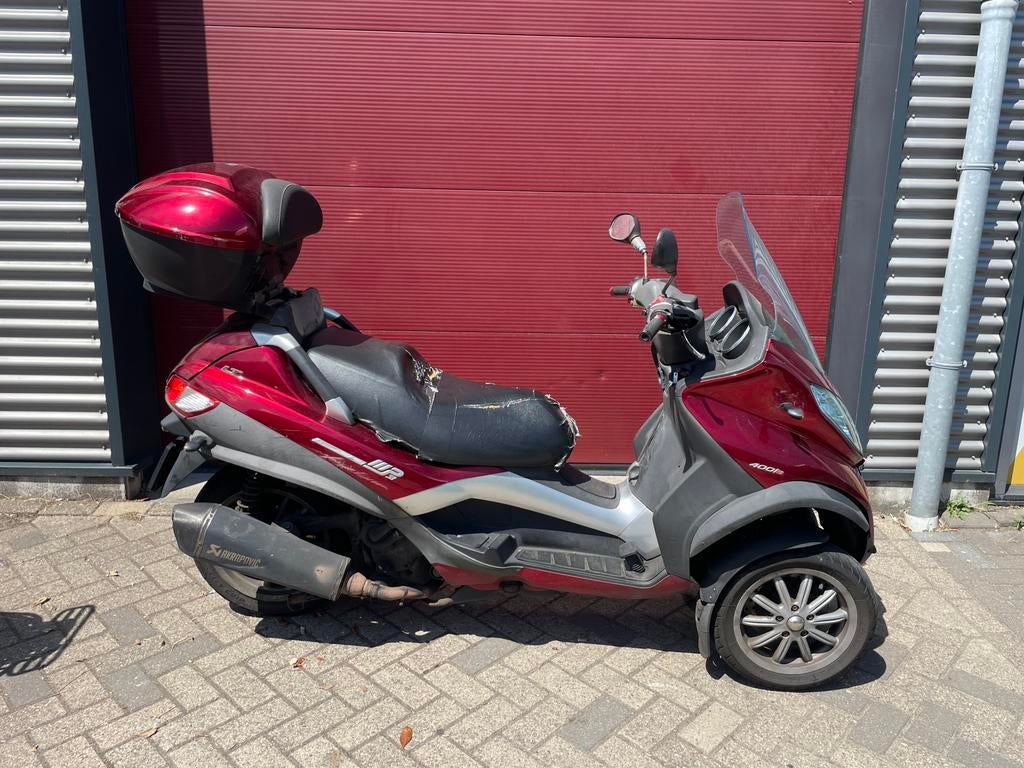 Piaggio MP3 400LT Akrapovic, Fietsen en Brommers, Scooters | Piaggio, Ophalen, Gebruikt, Benzine, Overige modellen