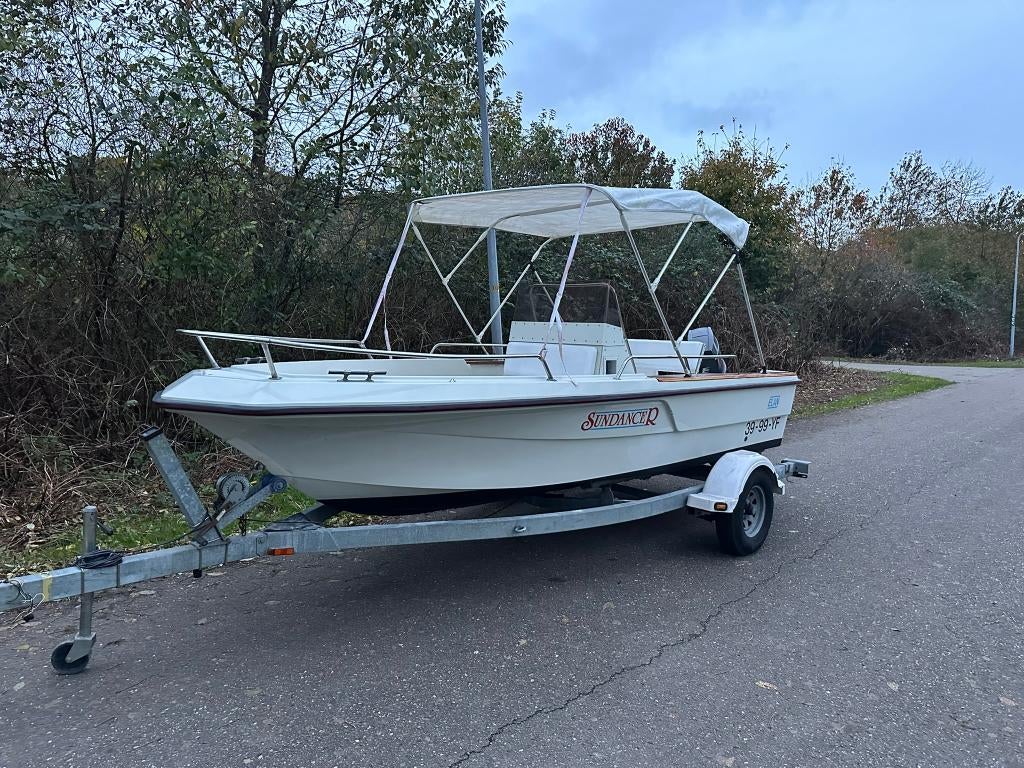 Elan GT495 Sundancer met 70PK Evinrude – 5M consoleboot, Consoleboot, Gebruikt, 70 pk, 5 m