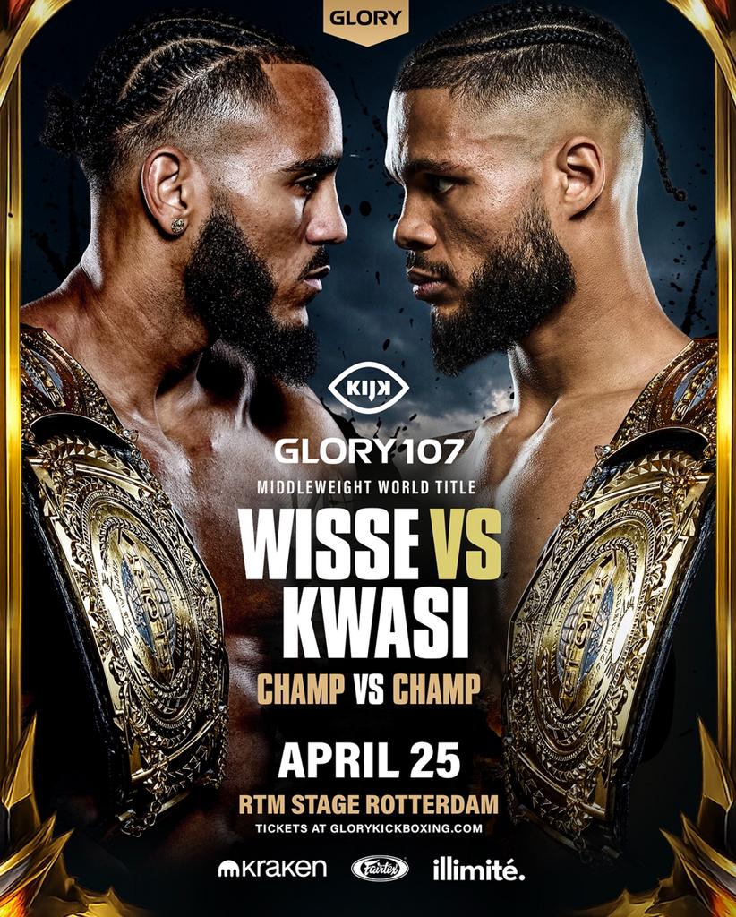 GLORY 107 ticket SILVER 2 t.w.v. €150, Tickets en Kaartjes, Evenementen en Festivals, Eén persoon
