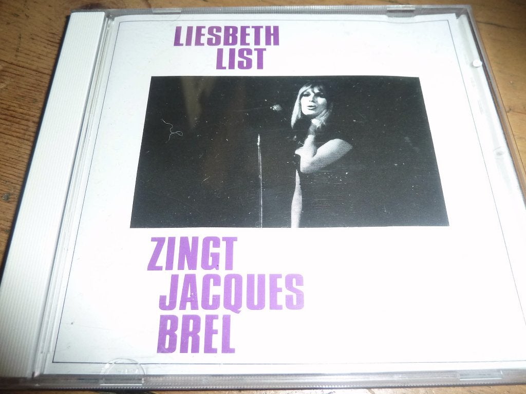 cd Liesbeth List - Zingt Jacques Brel ENKELE CD - mooi, Ophalen of Verzenden