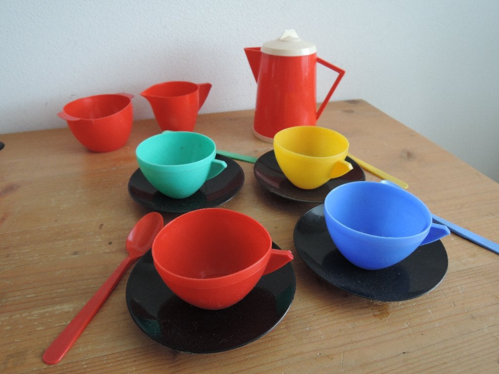 Retro koffieserviesje, Ophalen of Verzenden, Zo goed als nieuw, Jongen of Meisje