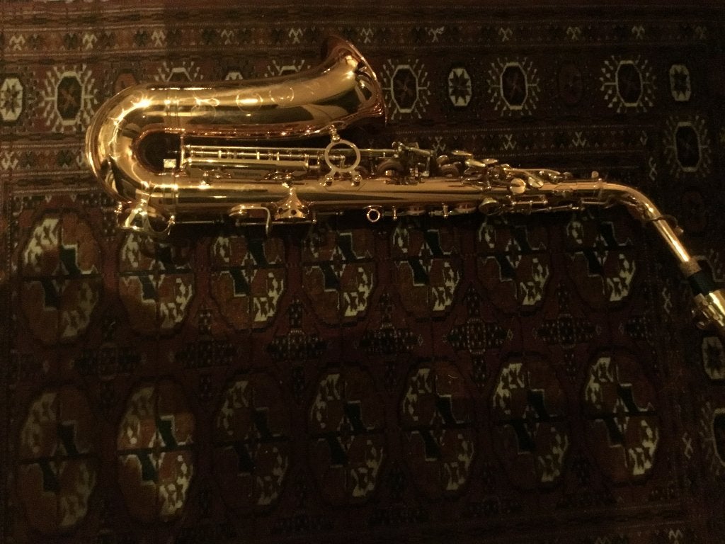 Altsaxofoon, Muziek en Instrumenten, Ophalen of Verzenden, Gebruikt, Alt, Met koffer