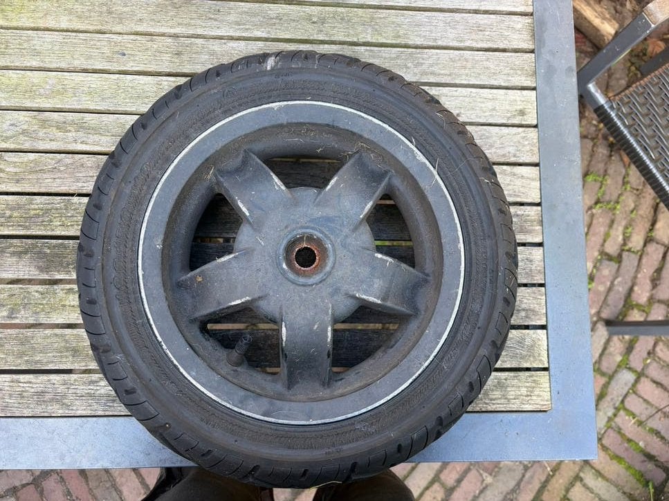 Achtervelg + band piaggio zip 4t/2t, Ophalen of Verzenden, Zo goed als nieuw, Overige typen, Piaggio