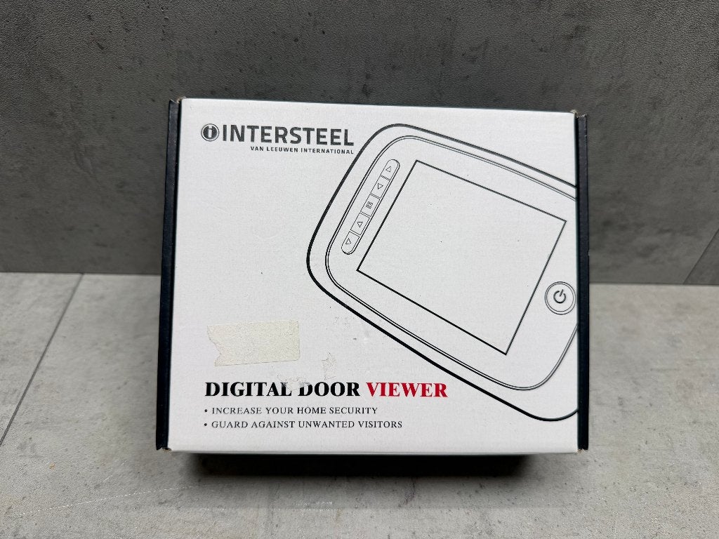 Intersteel Deurspion - NIEUW - 11634, Huis en Inrichting, Ophalen of Verzenden, Ingebouwde camera, Nieuw