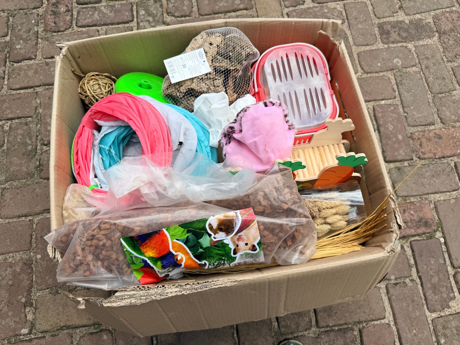 Hamsterscaping mareriaal en accessoires, Verzenden, Gebruikt, Overige typen