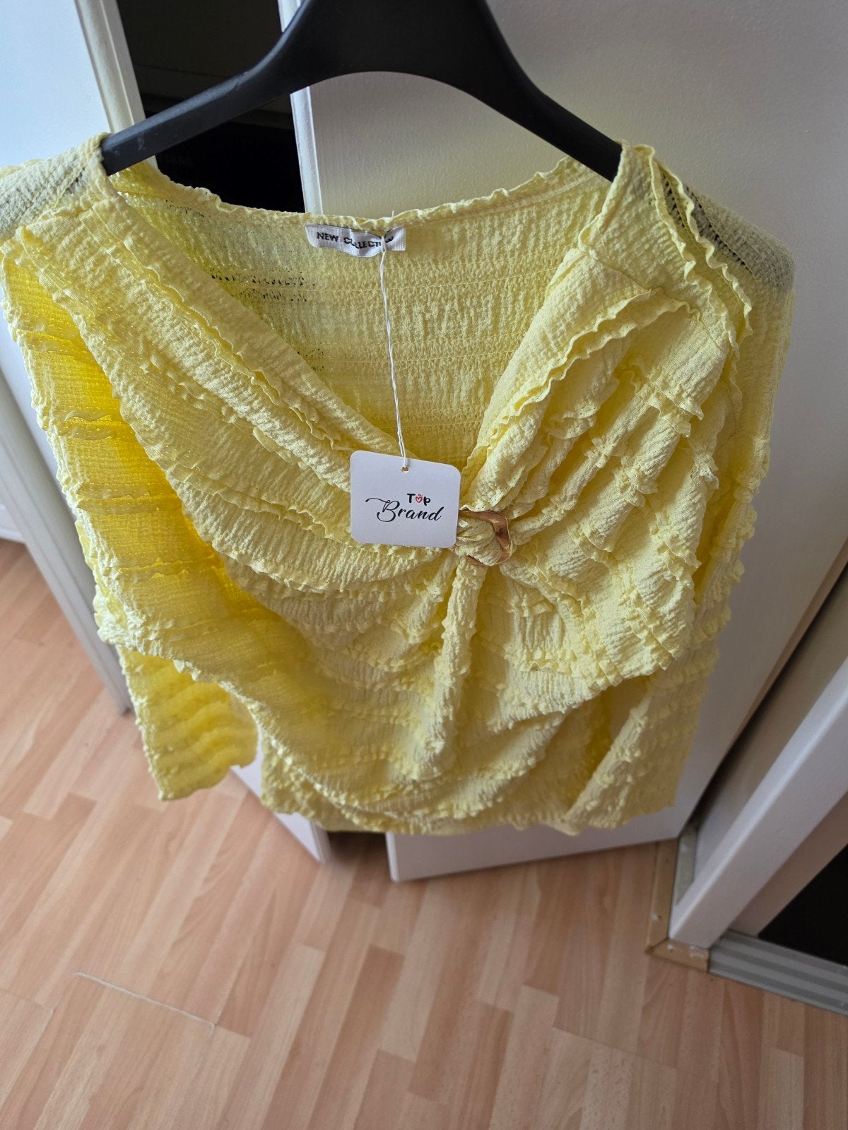 nieuw gele top, Maat 38/40 (M), Geel, Nieuw, Ophalen of Verzenden