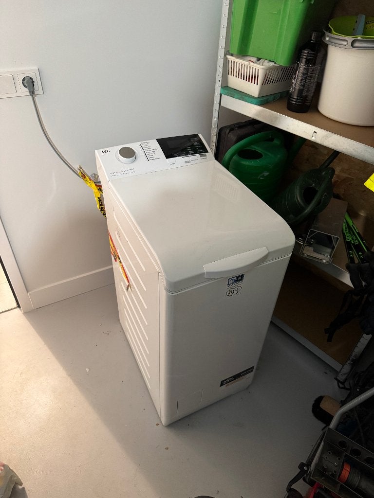 AEG wasmachine bovenlader, Witgoed en Apparatuur, Wasmachines, Zo goed als nieuw, Bovenlader, 4 tot 6 kg, 85 tot 90 cm, 1200 tot 1600 toeren