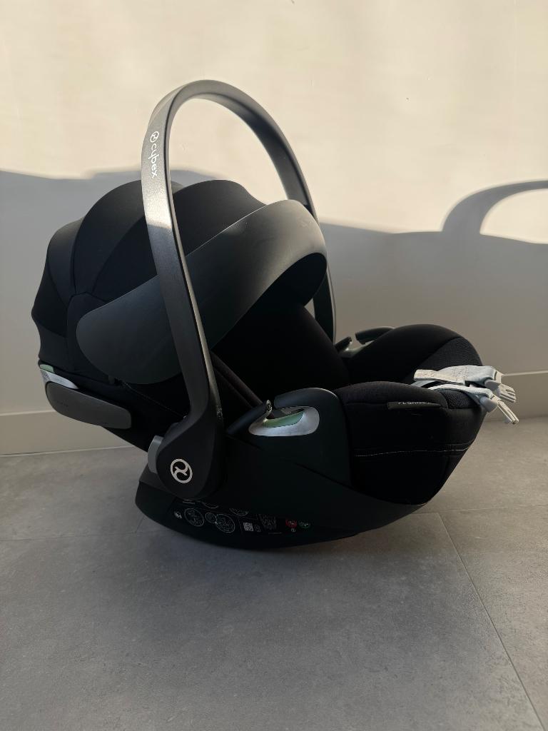 Cybex Cloud T plus autostoel - Sepia Black, Gebruikt, 0 t/m 13 kg, Ophalen, Overige merken