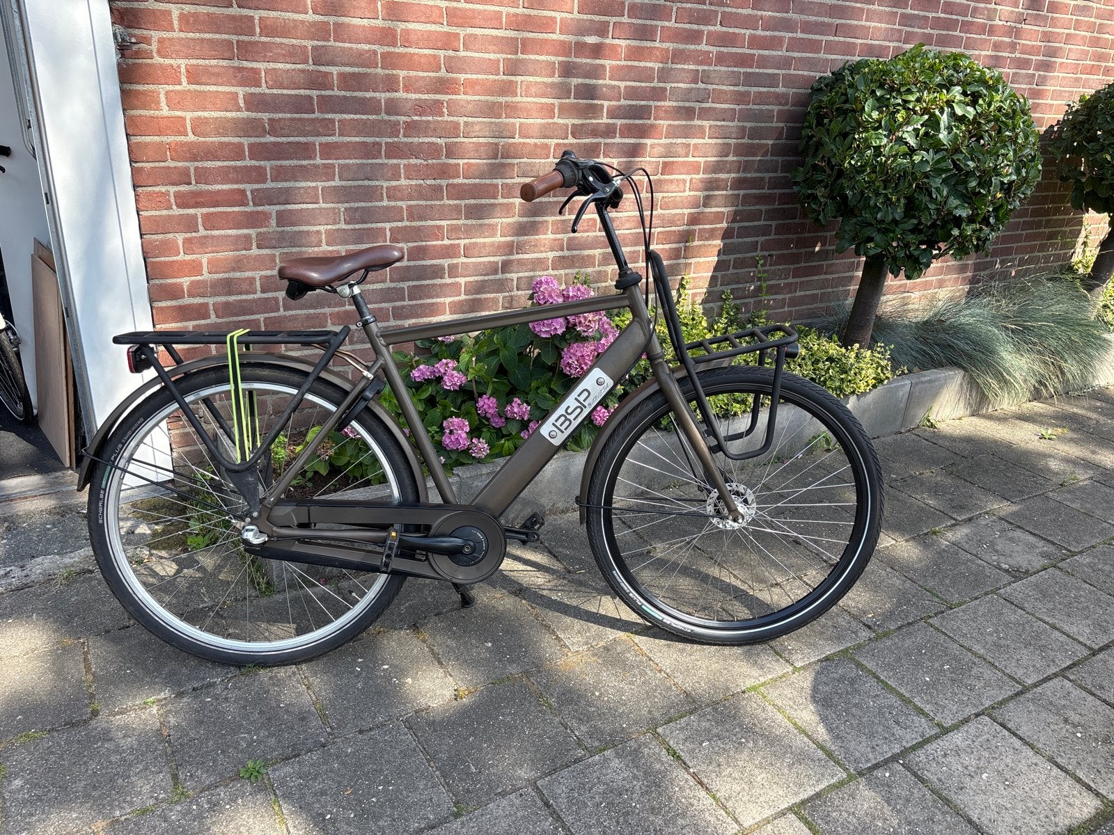 BSP Transportfiets met stuurslot en 3 versnellingen, Fietsen en Brommers, Fietsen | Dames | Damesfietsen, Gebruikt, Versnellingen