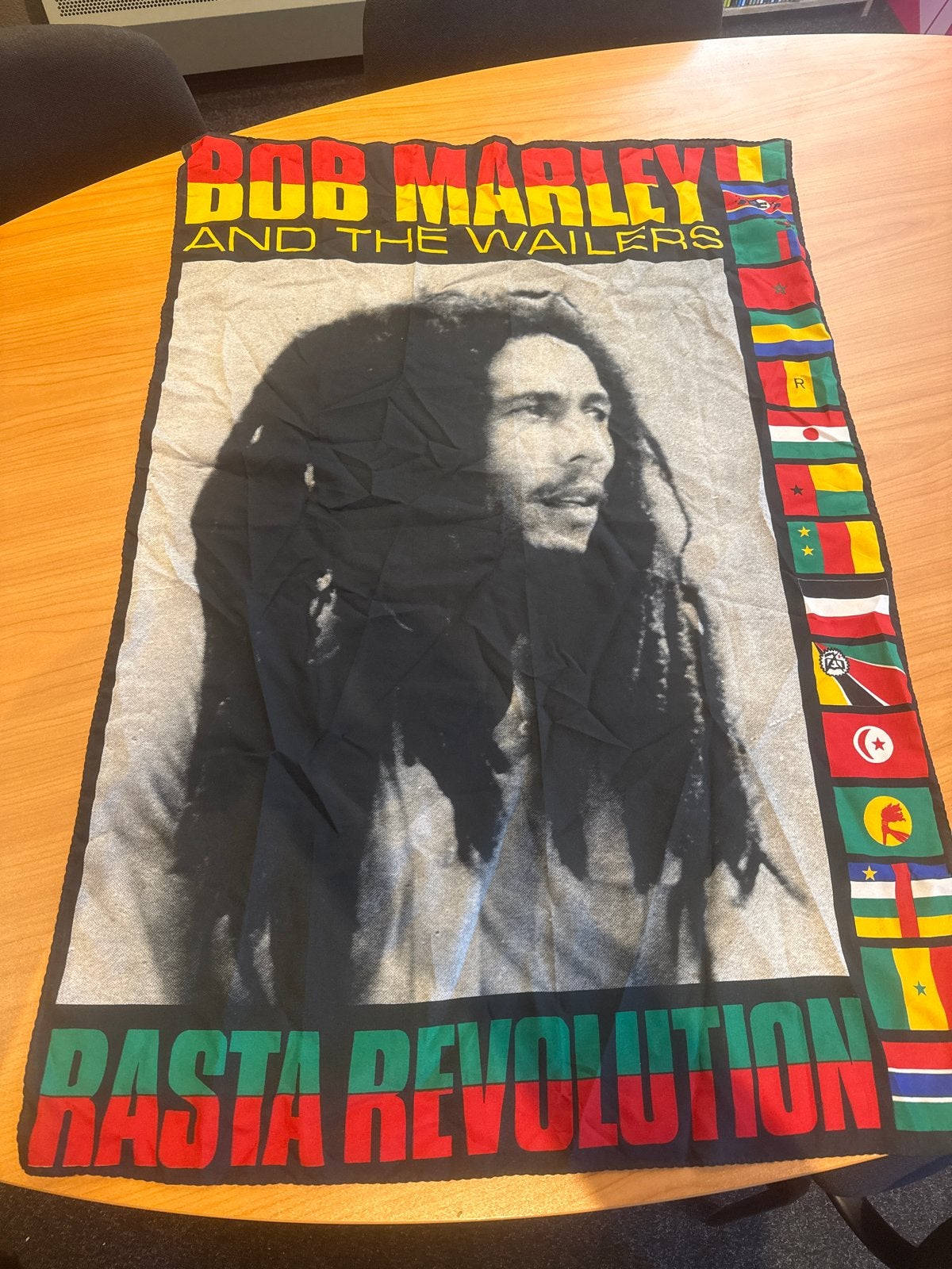 Bob Marley & The Wailers Rasta Revolution Wandkleed, Verzenden, Gebruikt, Overige typen