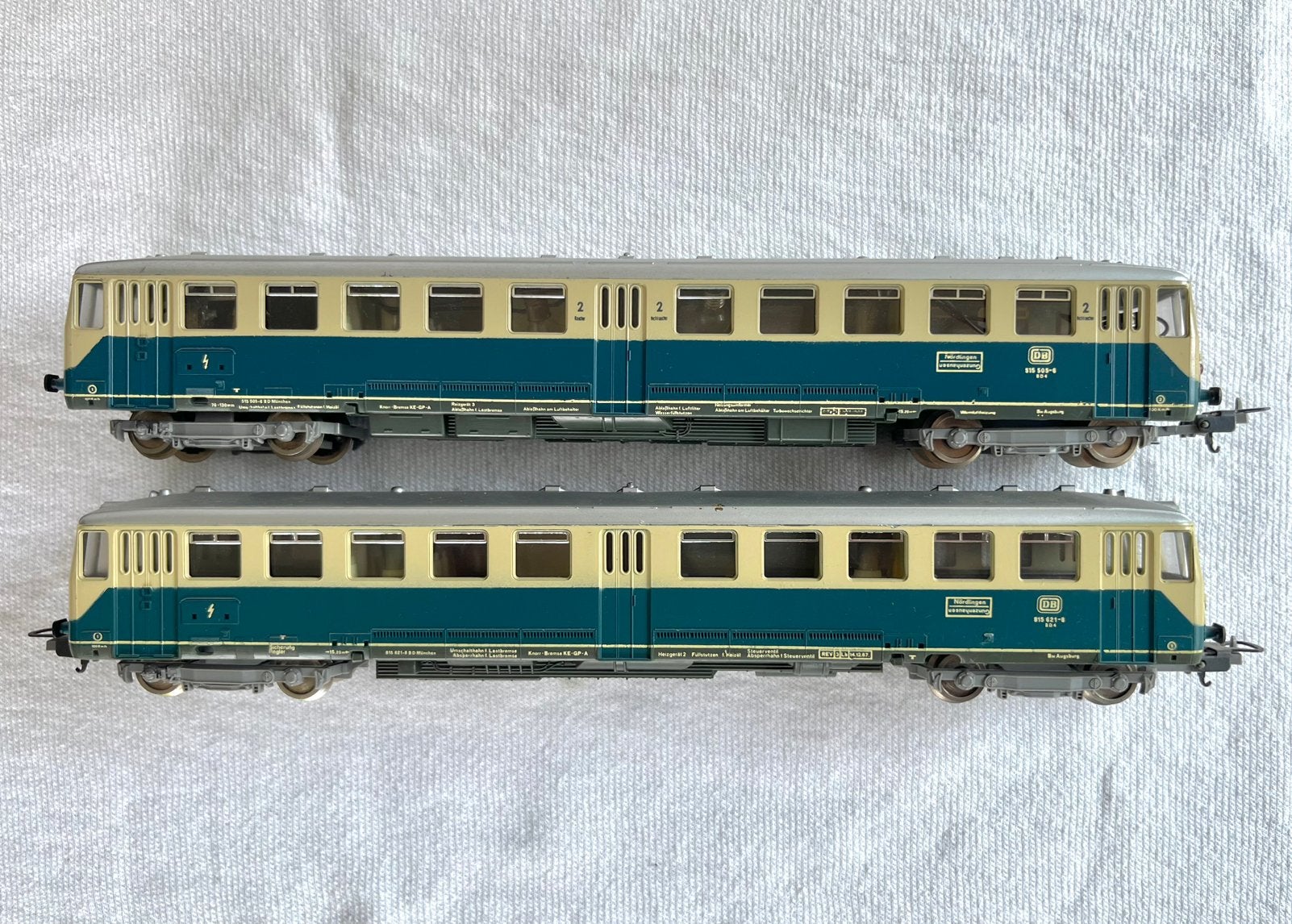 Lima DB set Class 515/815 dieseltrein H0, Gelijkstroom, Ophalen of Verzenden, Analoog, Lima