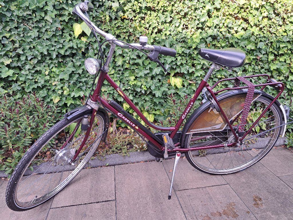 damesfiets, Fietsen en Brommers, Fietsen | Dames | Damesfietsen, Ophalen, Gebruikt, Versnellingen, Gazelle