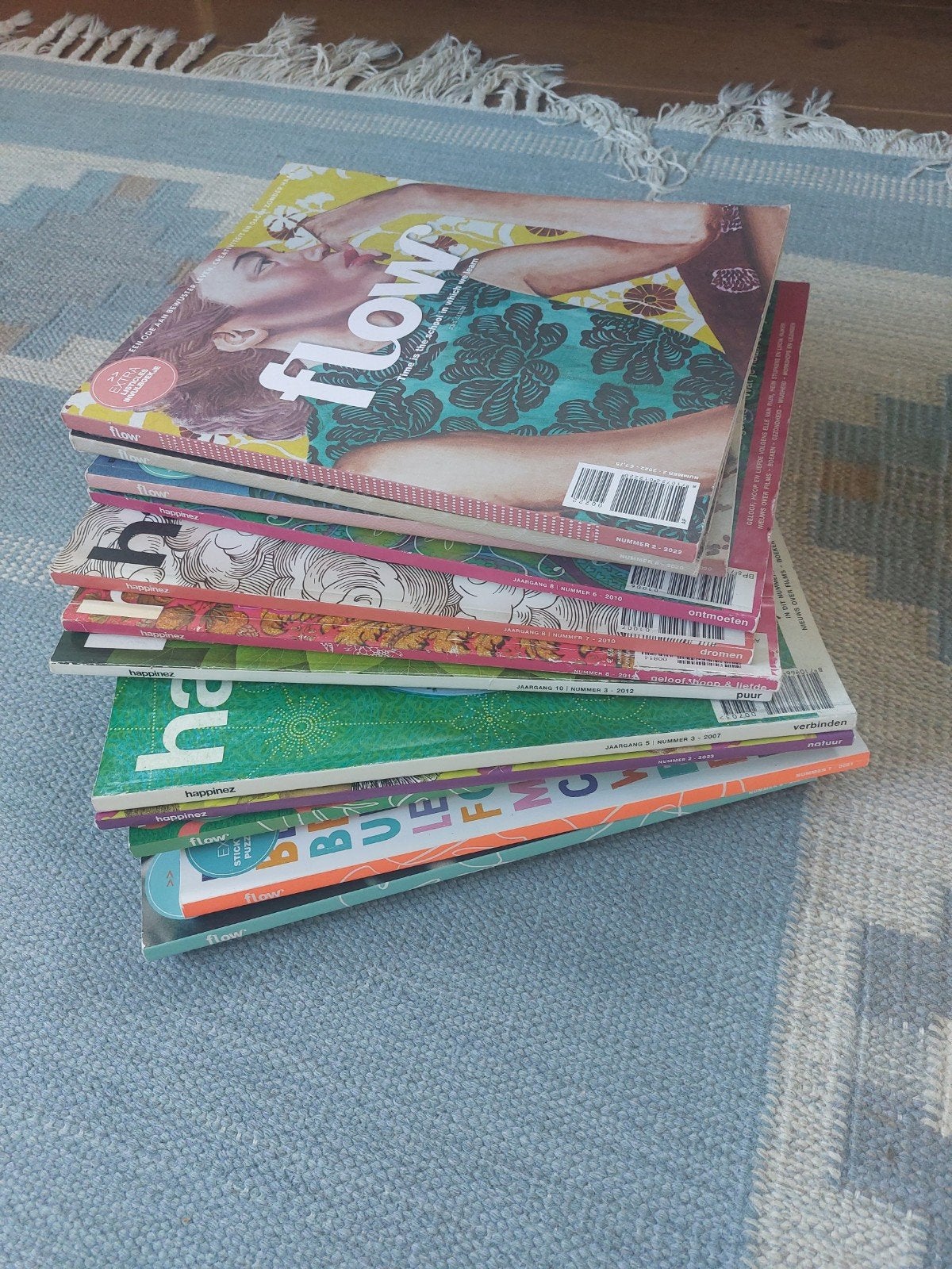Gratis tijdschriften flow en happinez, Ophalen, Damesbladen