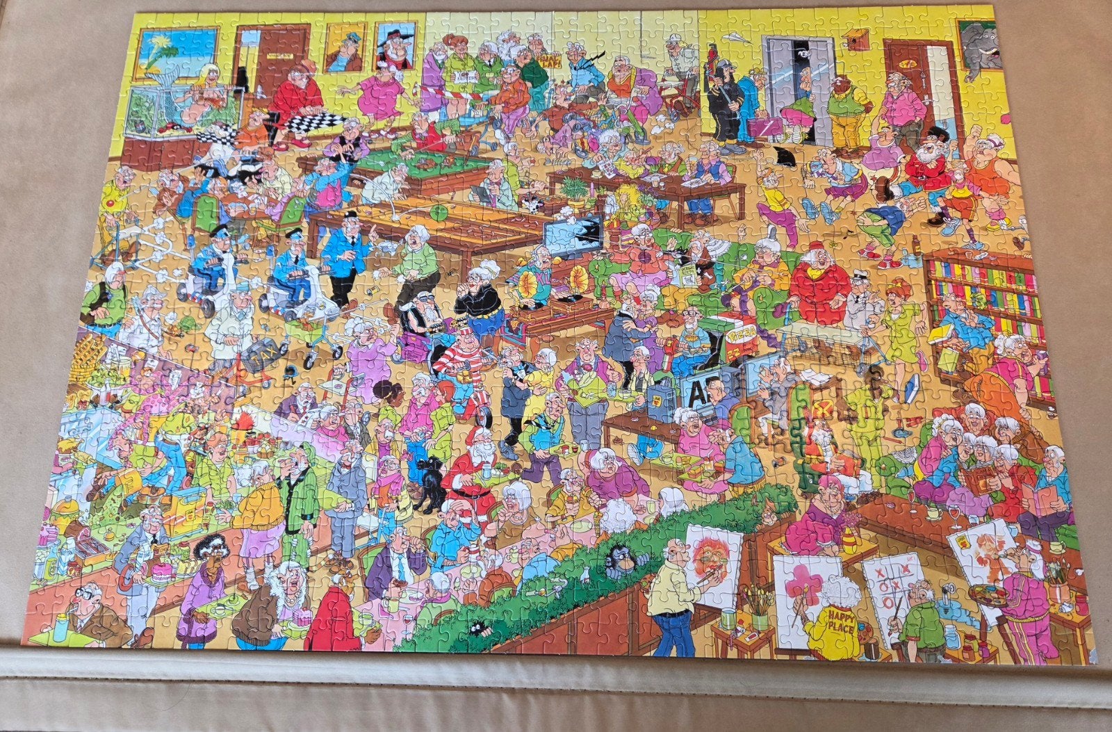Jan van Haasteren puzzel, Ophalen, 500 t/m 1500 stukjes, Zo goed als nieuw