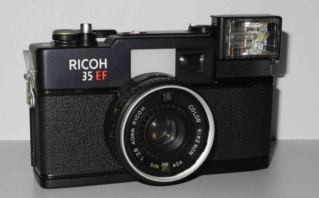Ricoh 35 EF klein beeld camera, Ophalen of Verzenden, Gebruikt, Compact, Overige Merken