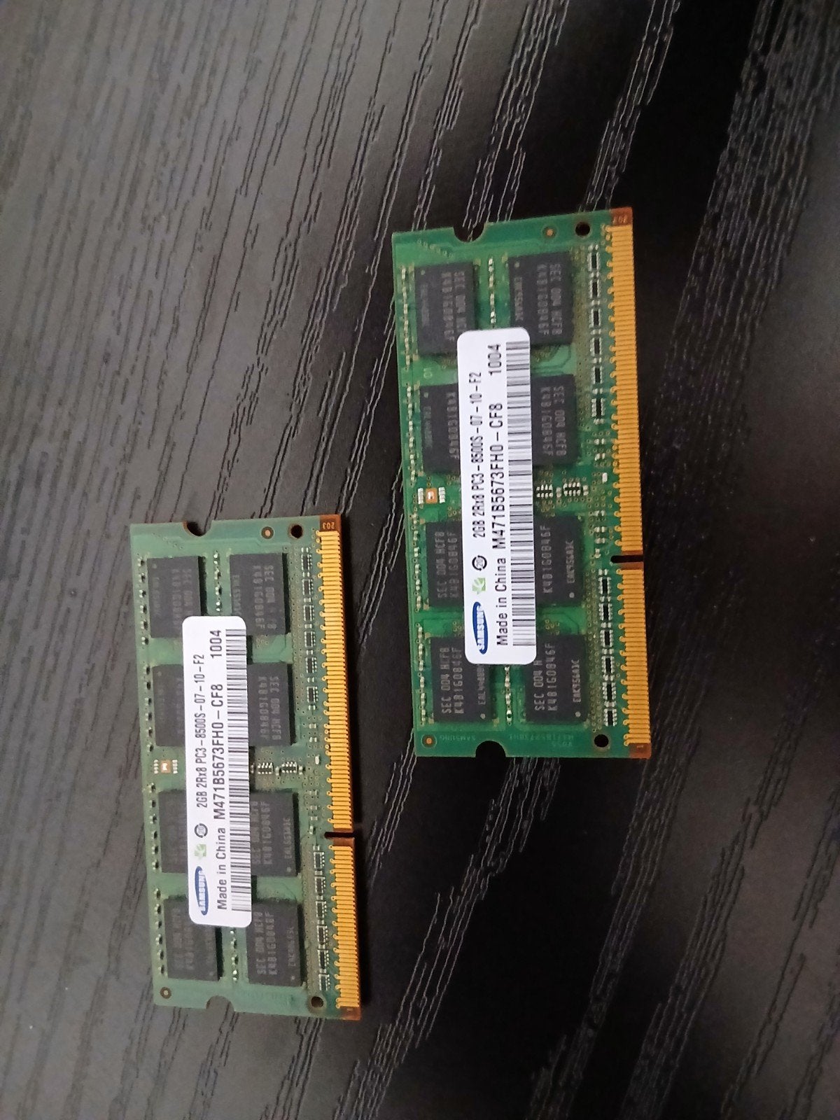 2x 2GB DDR3 RAM Geheugen voor Laptop (Totaal 4GB), Gebruikt, DDR3, Ophalen of Verzenden, Laptop