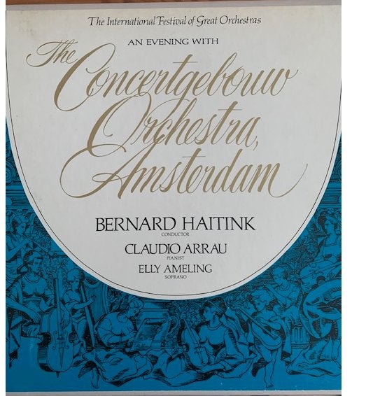 4 lp's Bernard Haitink Arrau  Concertgebouworkest Beethoven, Ophalen of Verzenden, Classicisme, Zo goed als nieuw, Overige typen