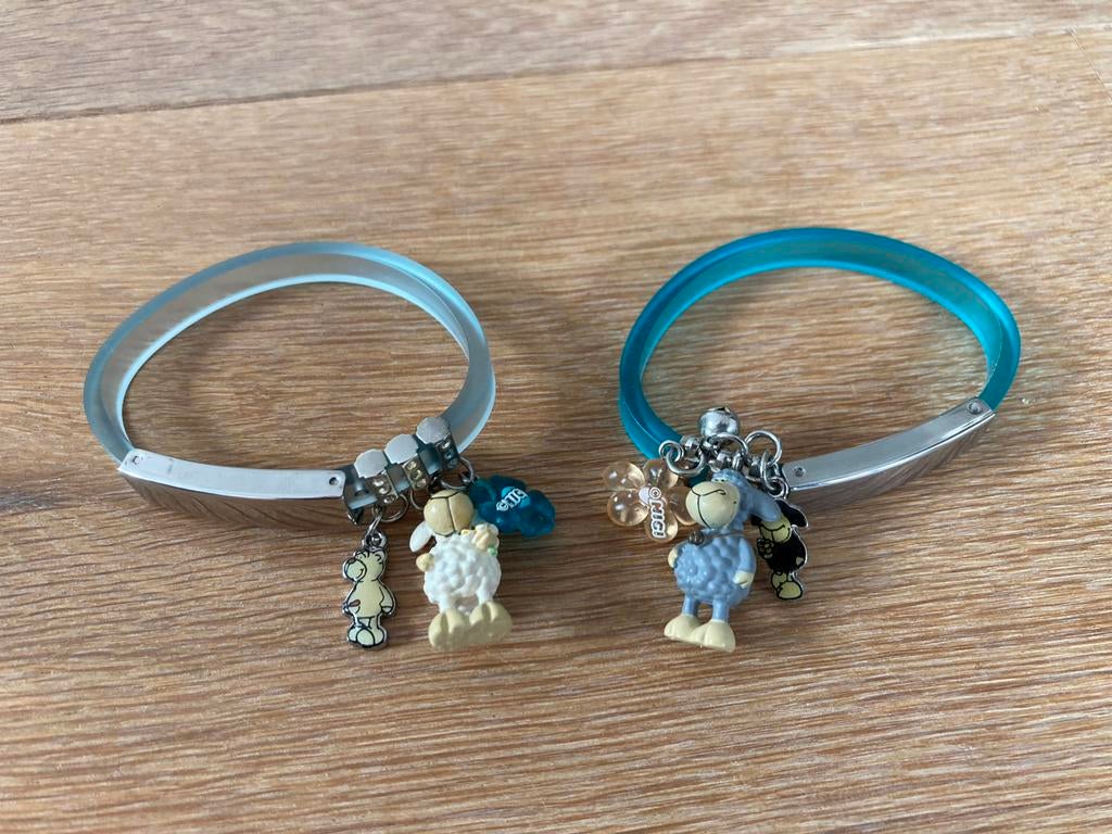 Leuke armbandjes met bedels - Nici, Sieraden, Tassen en Uiterlijk, Ophalen of Verzenden, Nieuw, Overige kleuren, Armband