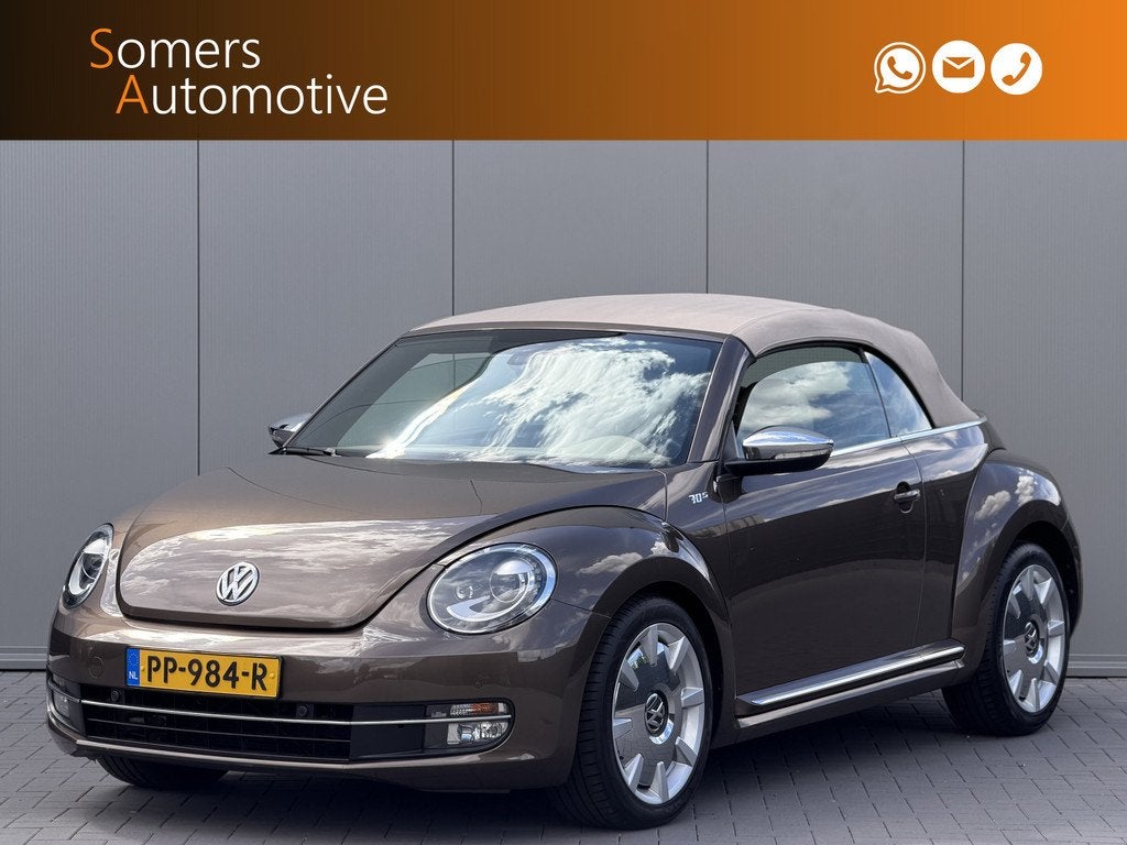 Volkswagen Beetle Cabriolet 1.4 TSI 160pk DSG 70's Edition |, Euro 5, Gebruikt, 4 cilinders, 16 km/l