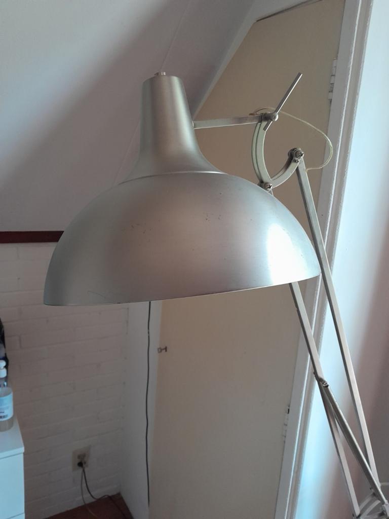 Retro vloerlamp, Ophalen, Gebruikt, 150 tot 200 cm
