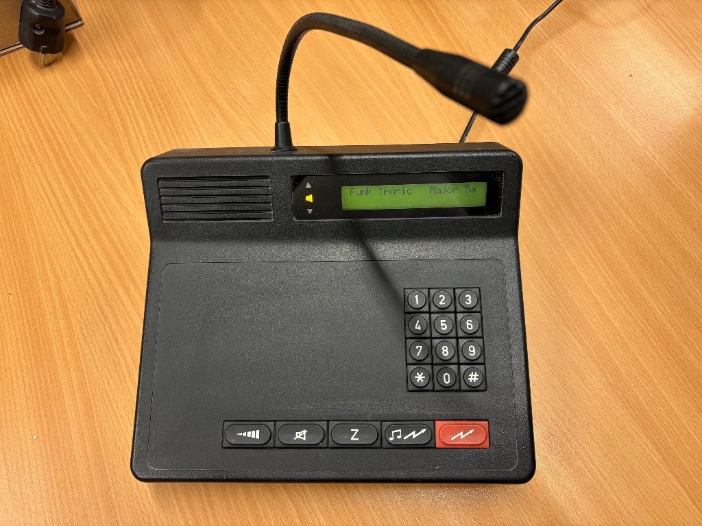 FunkTronic Major 5a bediendeel - tafelmodel, Telecommunicatie, Zenders en Ontvangers, Ophalen of Verzenden, Gebruikt, Zender en Ontvanger