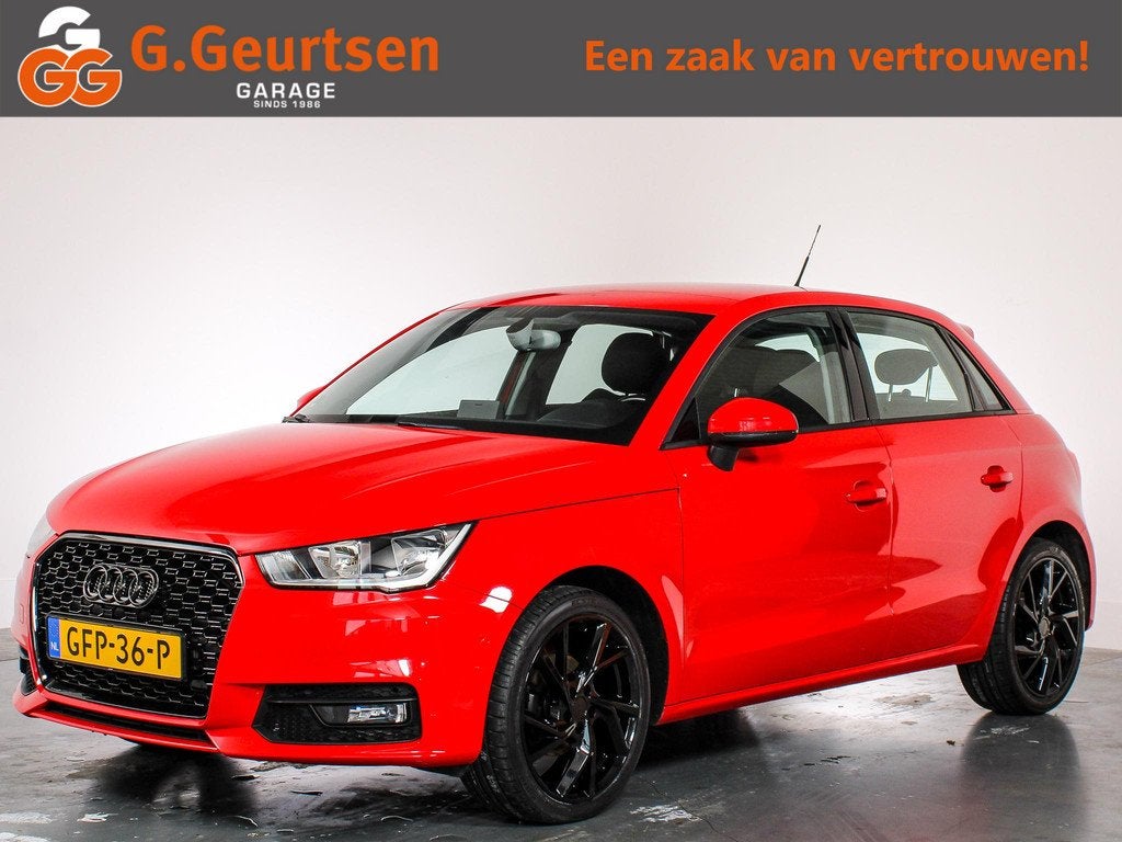 Audi A1 Sportback 1.0 TFSI Pro Line Automaat, Stoelverwarmin, Auto's, Audi, Stof, Euro 6, 23 km/l, Bedrijf