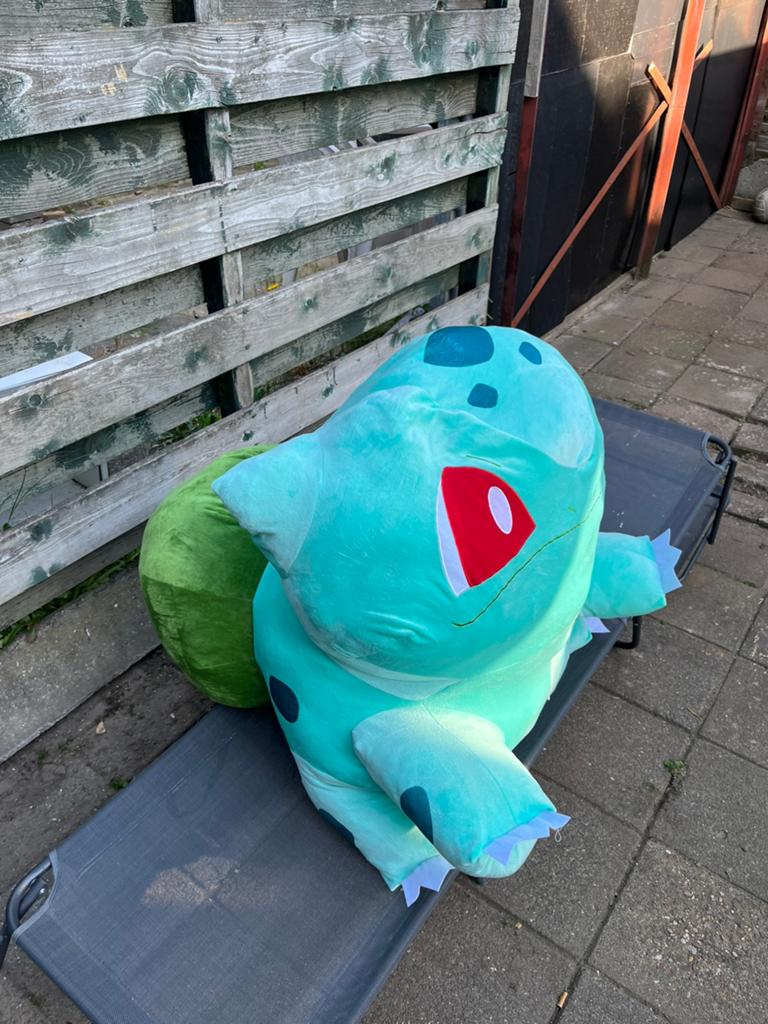 Pokemon bulbausar knuffel, Overige typen, Blauw, Nieuw, Ophalen of Verzenden