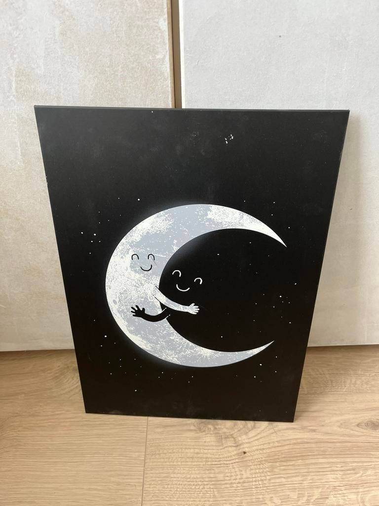 Displate muurdecoratie, Minder dan 50 cm, Ophalen of Verzenden, Zo goed als nieuw, Schilderij