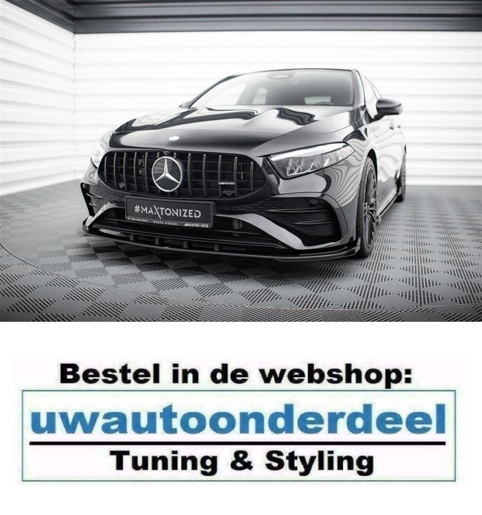 Maxton Design Spoiler Splitter Lip Mercedes A35 AMG Facelift, Verzenden, Automotive Parts, A.parts@hotmail.nl, Trasmolenlaan 12 3447 GZ Woerden