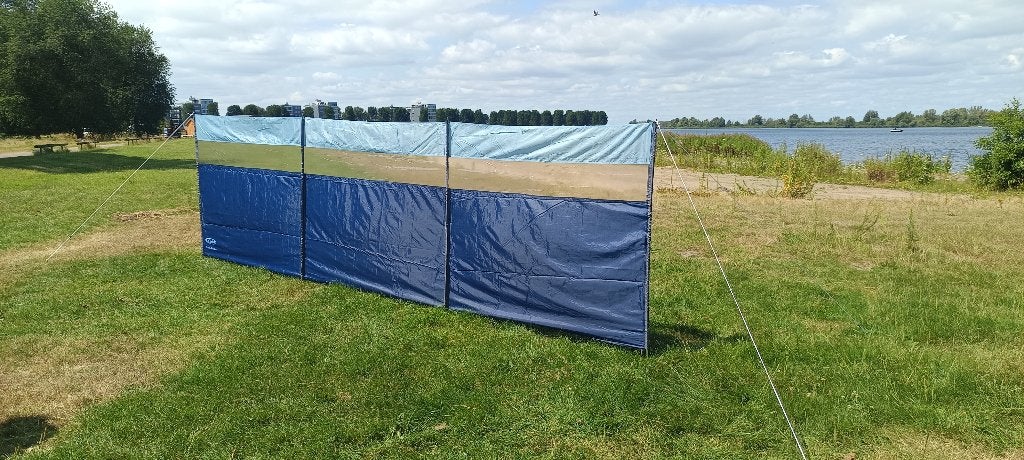 WINDSCHERM MET RUIT(500x150) 20 euro, Ophalen of Verzenden, Uittrekbaar, Zo goed als nieuw