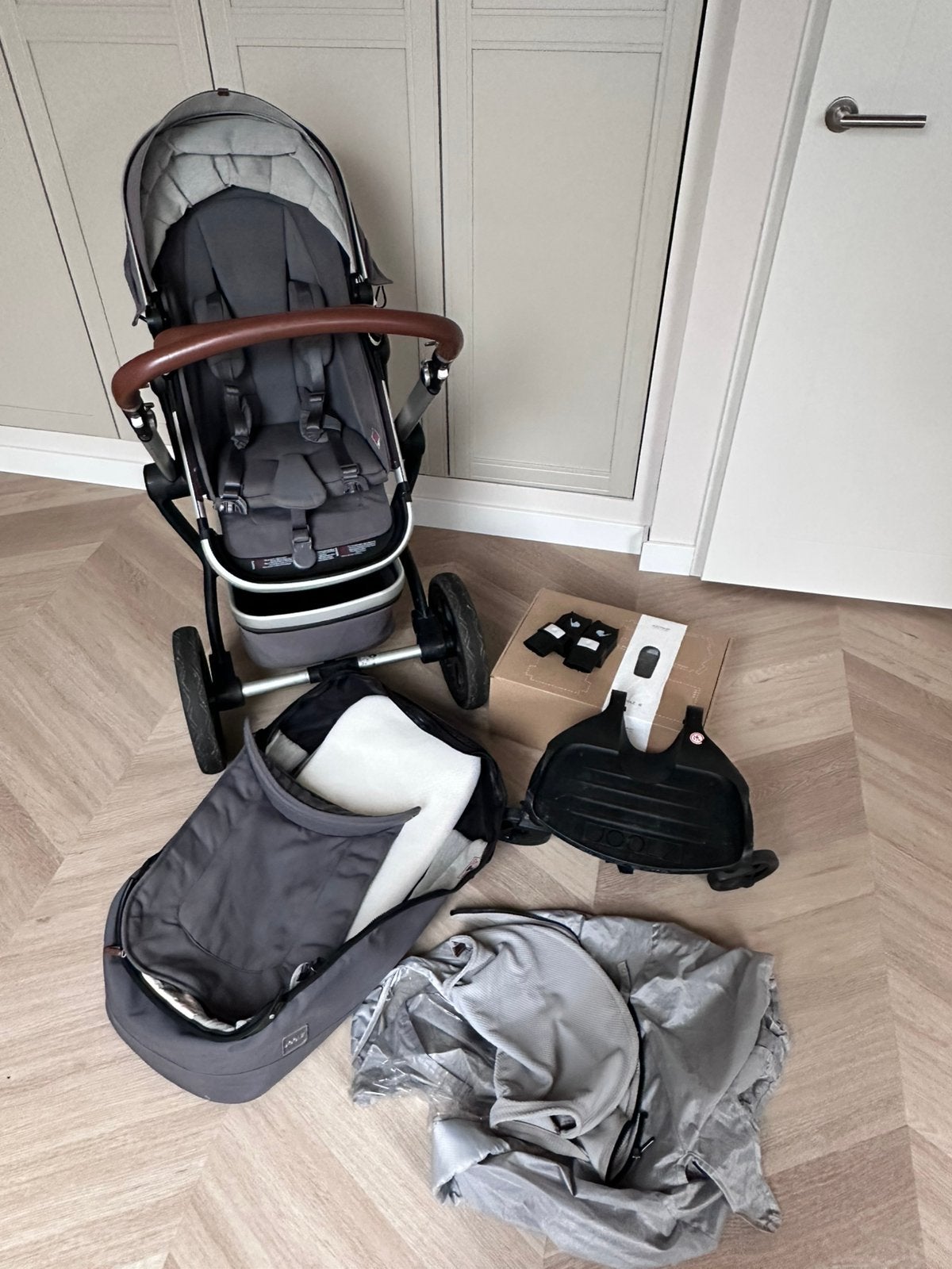 Joolz day 3, Kinderen en Baby's, Kinderwagens en Combinaties, Gebruikt, Combiwagen, Verstelbare duwstang, Ophalen