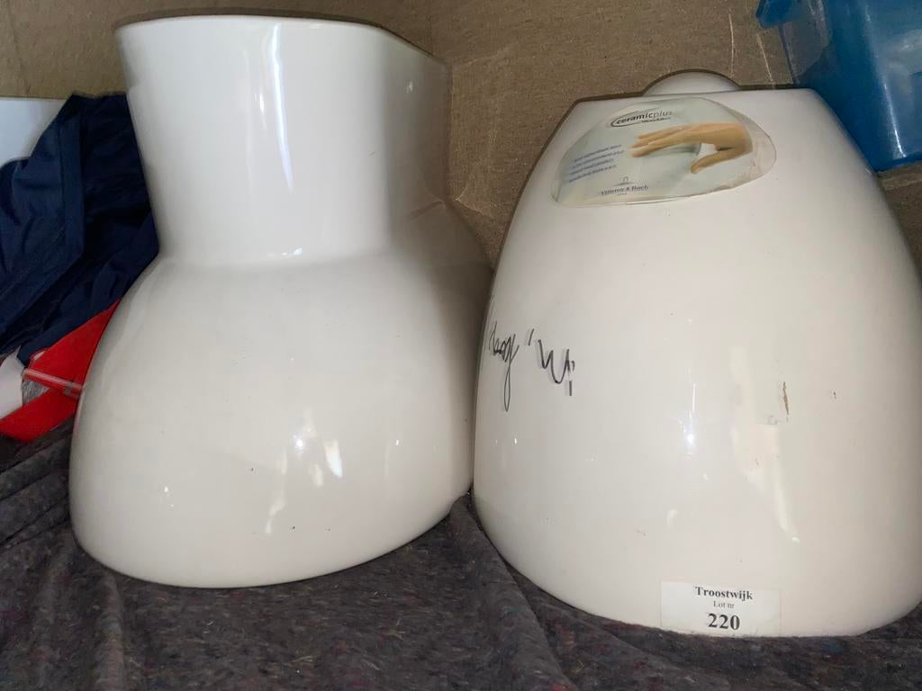 Villeroy & Boch toilet + bidet + toiletbril, Ophalen, Minder dan 50 cm, Overige typen, Nieuw
