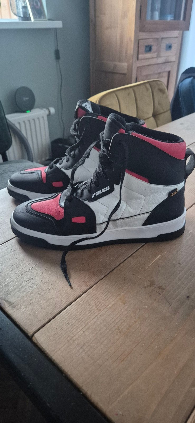 Falco Harlem motorschoenen maat 39, Motoren, Kleding | Motorkleding, Ophalen of Verzenden, Tweedehands, Laarzen