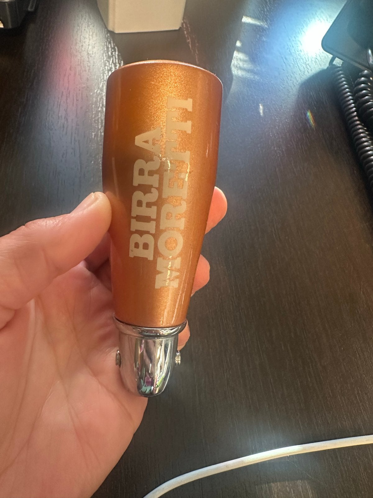 Birra Moretti Taphendel - Uniek Verzamelobject, Verzamelen, Ophalen of Verzenden, Overige merken