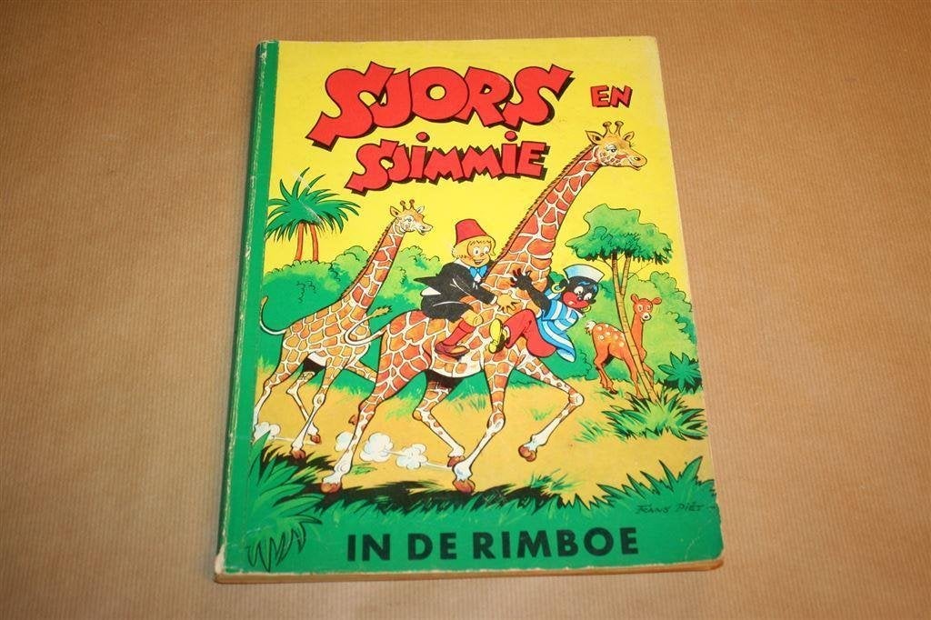 Sjors en Sjimmie in de rimboe, Eén stripboek, Ophalen of Verzenden, Gelezen