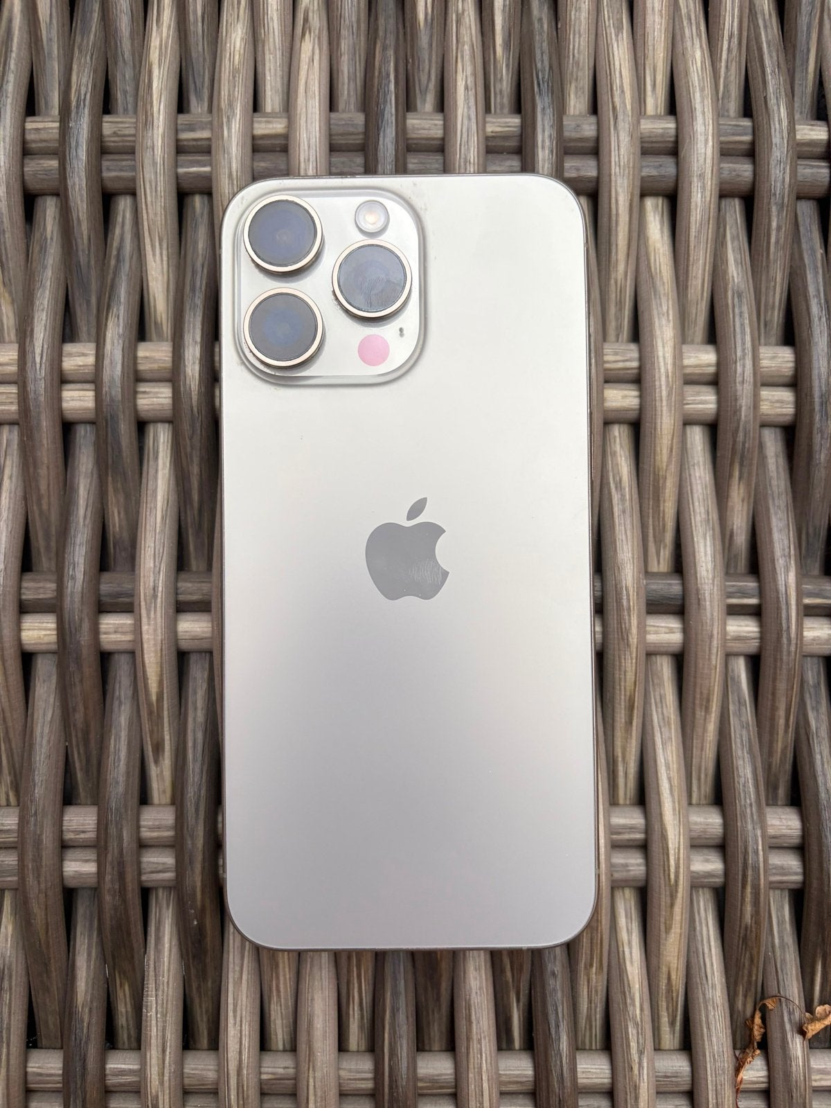 Apple iPhone 15 pro max, IPhone 15 Pro Max, Zo goed als nieuw, 87 %, Zilver