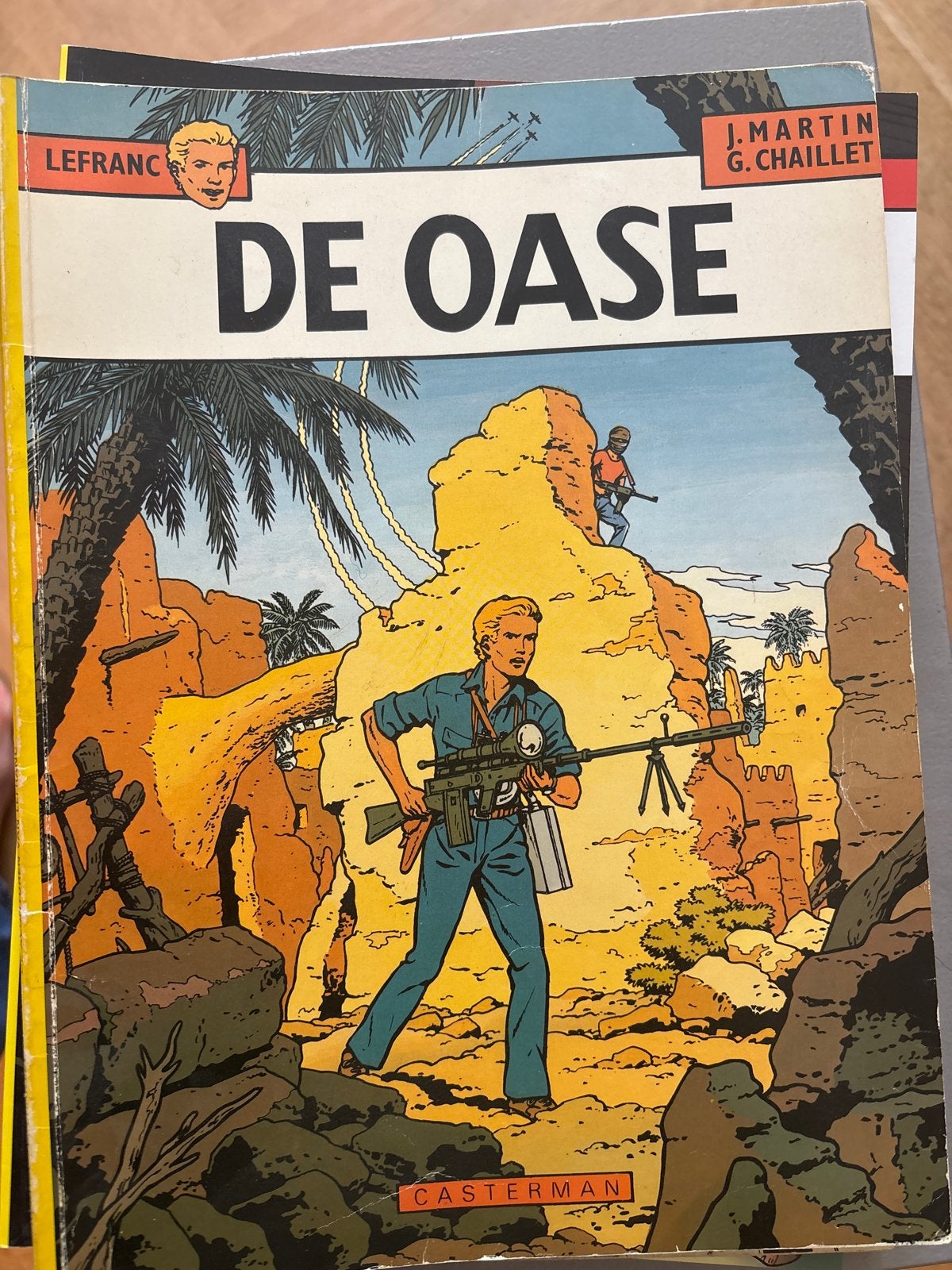 Collectie Lefranc - De Oase en meer stripboeken, Meerdere stripboeken, Ophalen, Gelezen