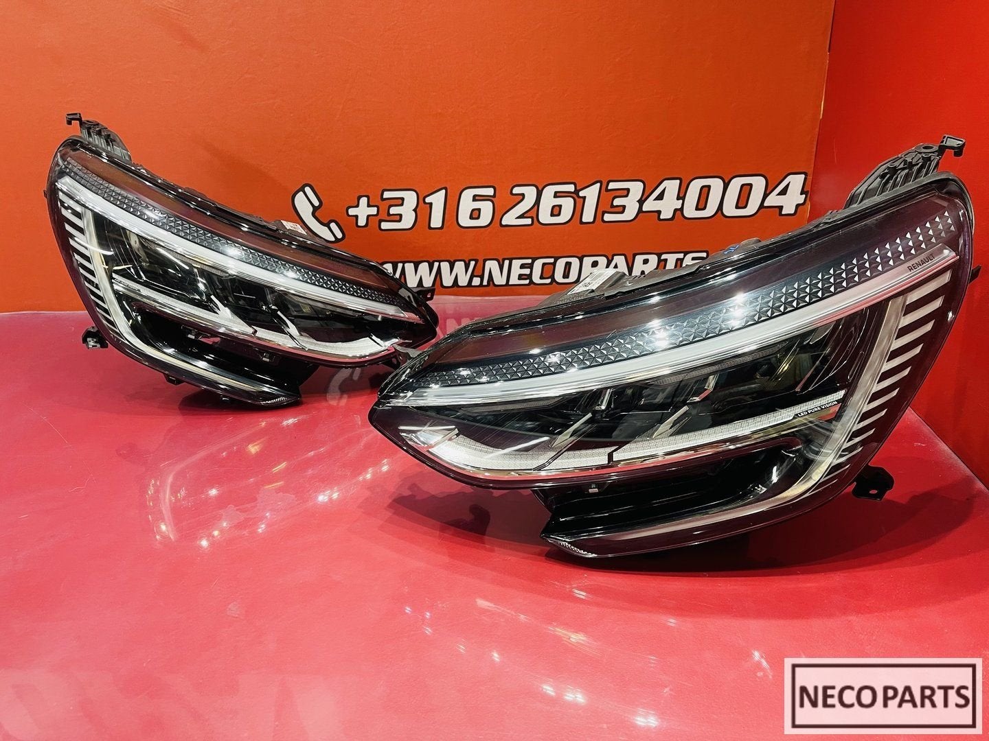 RENAULT MEGANE FULL LED KOPLAMP SET ORIGINEEL 260602681R, Gebruikt, -, Renault, -