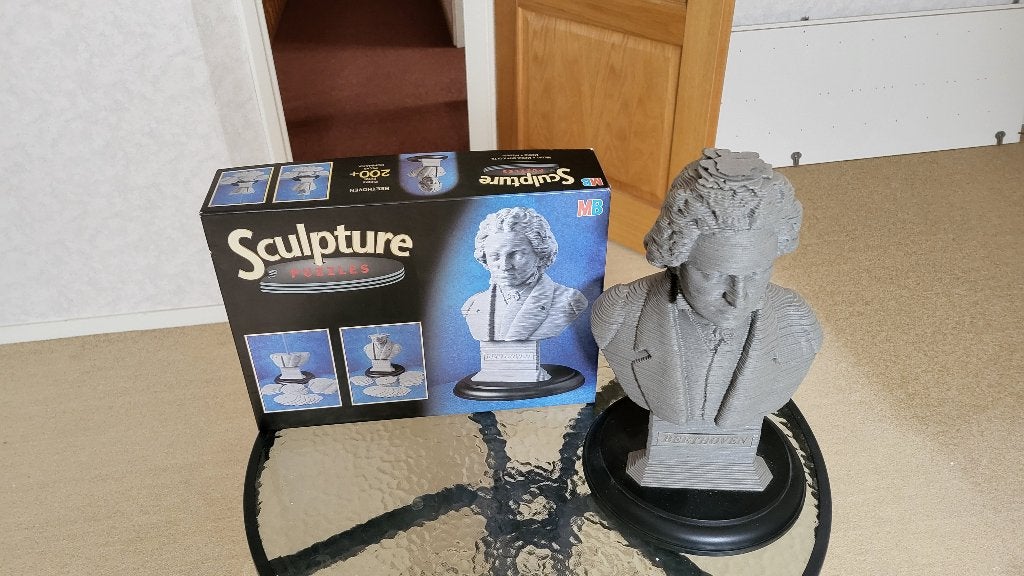 Sculpture puzzel, Ophalen, 500 t/m 1500 stukjes, Zo goed als nieuw, Overige typen