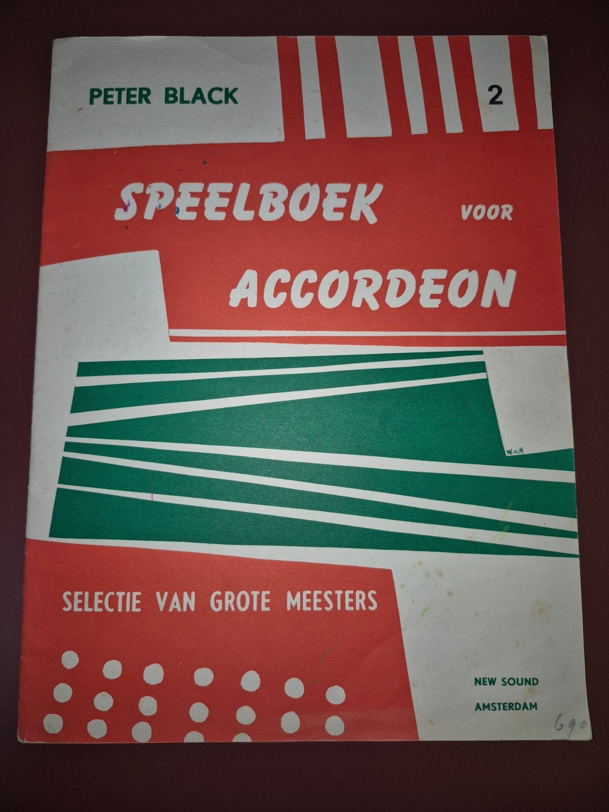 Speelboek voor Accordeon - Peter Black - Deel 2, Ophalen of Verzenden