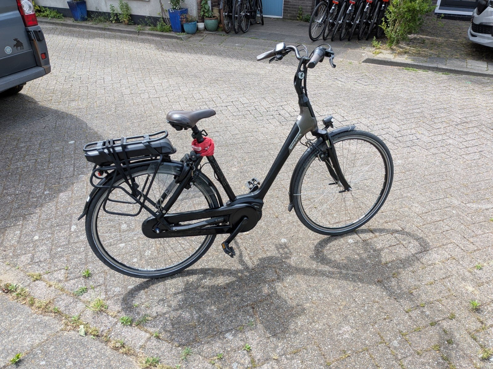 Sparta A-Shine e-bike met Bosch middenmotor., Overige merken, Velgrem, Ophalen of Verzenden, 53 tot 56 cm