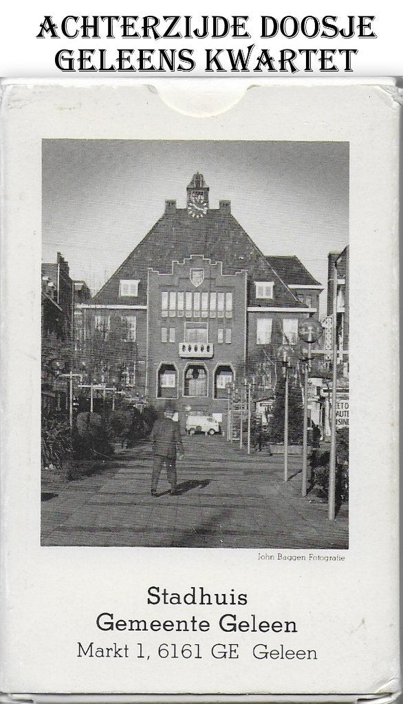 So93 Kwartetspel: Geleens kwartet uitg: Bridgeclub, Ophalen of Verzenden, Gebruikt, Kwartet(ten)
