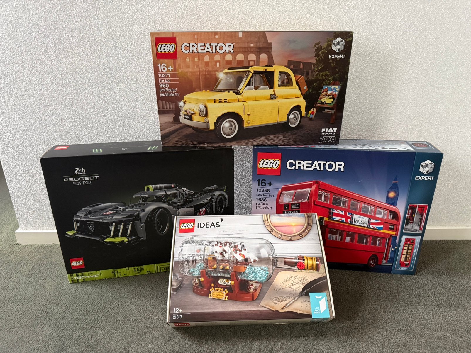 Lego 10271 & 10258 & 21313 & 42156, Ophalen, Nieuw, Complete set, Lego