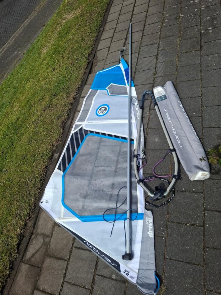 Kinderen windsurftuigage, Ophalen of Verzenden, Gebruikt, Zeil