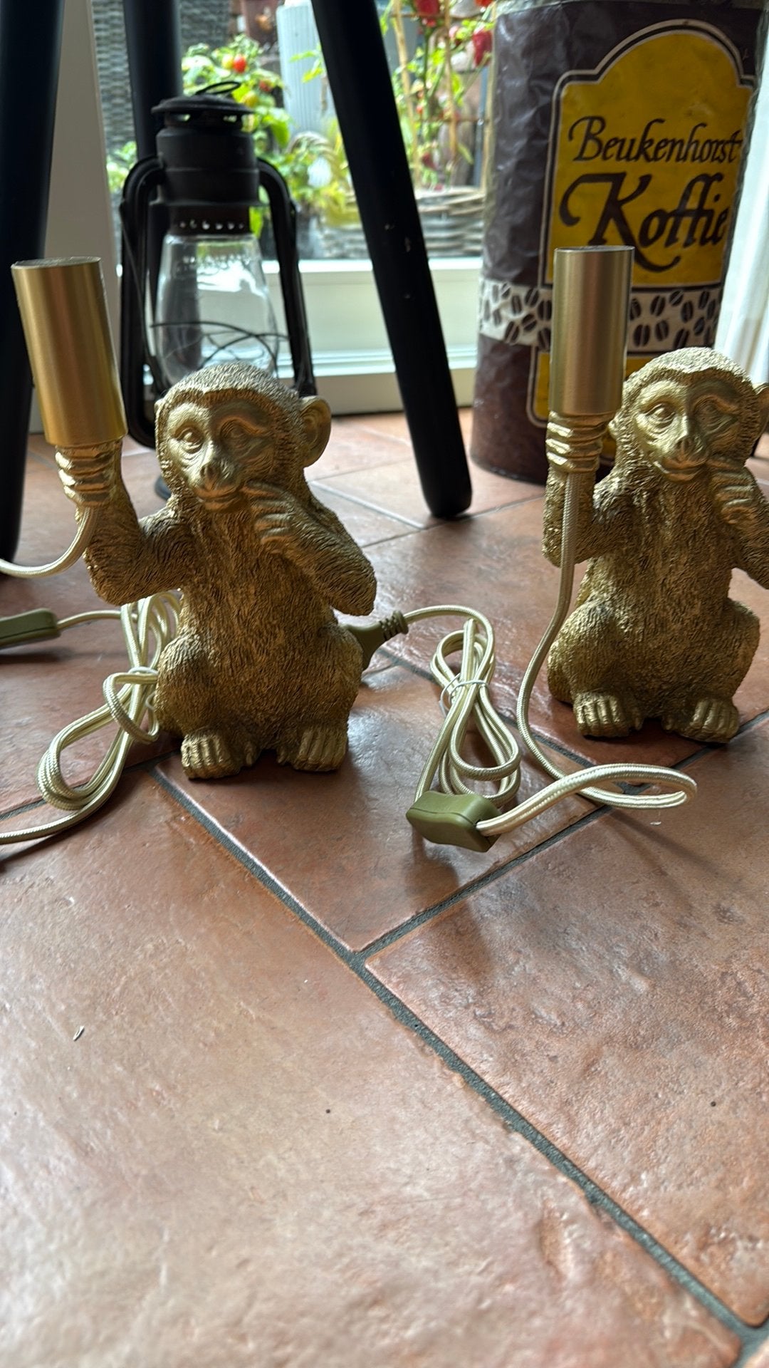 Gouden aap lampjes, Ophalen of Verzenden, Zo goed als nieuw