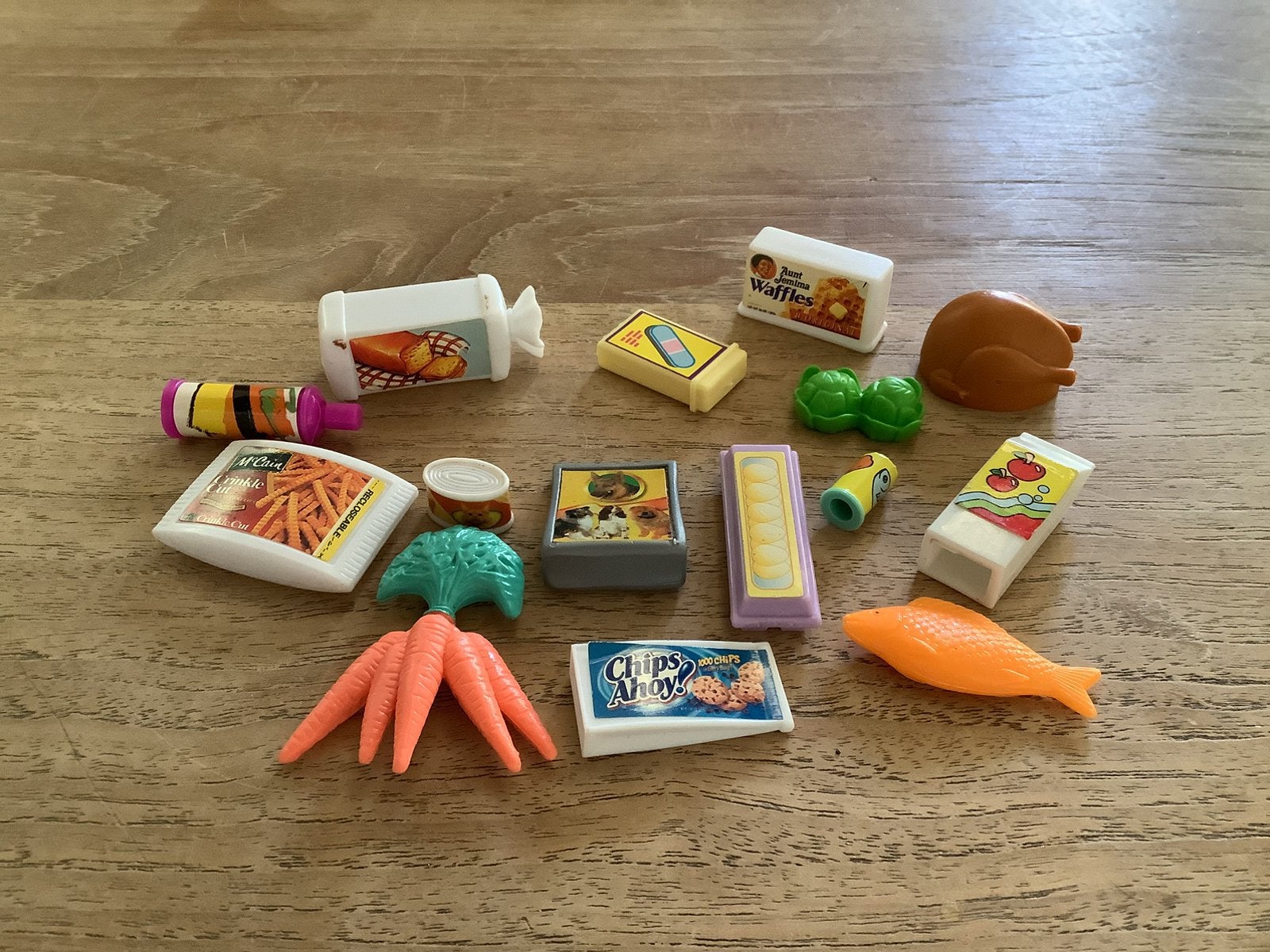 Barbie boodschapjes, Ophalen of Verzenden, Gebruikt, Poppenhuis