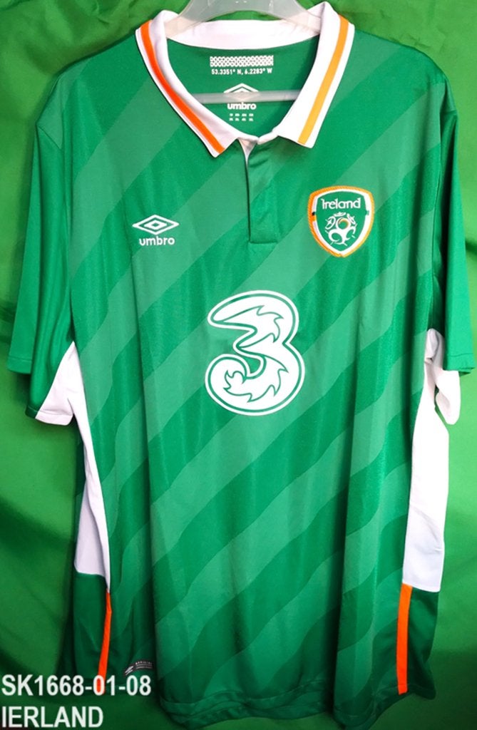 shirt; Nationaal Elftal Ireland, Umbro, 3XL, Ophalen of Verzenden, Zo goed als nieuw, Buitenlandse clubs, Shirt