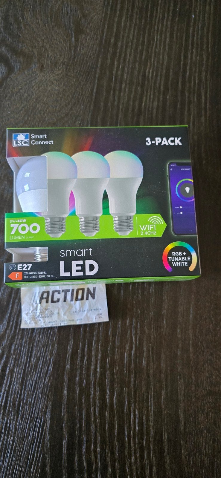 LSC smart connect led verlichting, Huis en Inrichting, Lampen | Losse lampen, Ophalen, Nieuw, E27 (groot), Led-lamp
