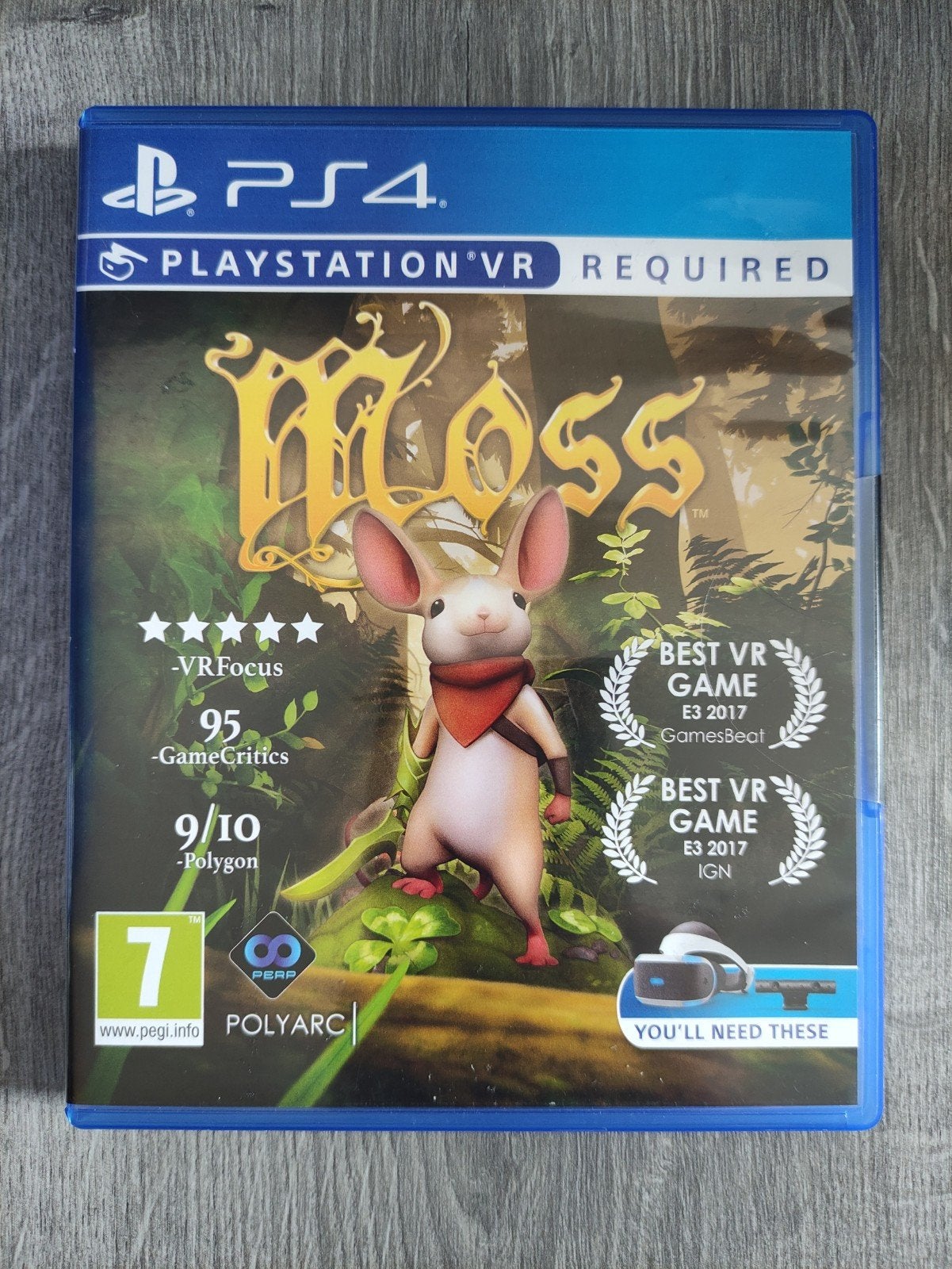 Moss ps vr, 1 speler, Ophalen of Verzenden, Vanaf 3 jaar