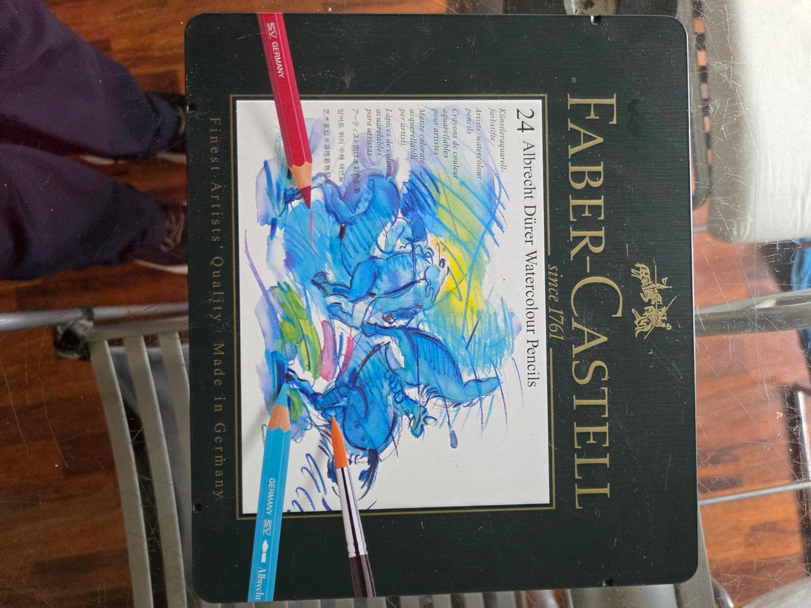 Faber-Castell Albrecht Dürer Aquarelpotloden 24 Stuks, Ophalen of Verzenden, Nieuw, Waterverf